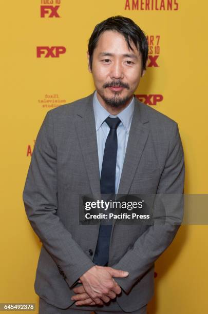 Rob Yang attends FX The Americans Season 5 premiere at DGA Theater in New York.