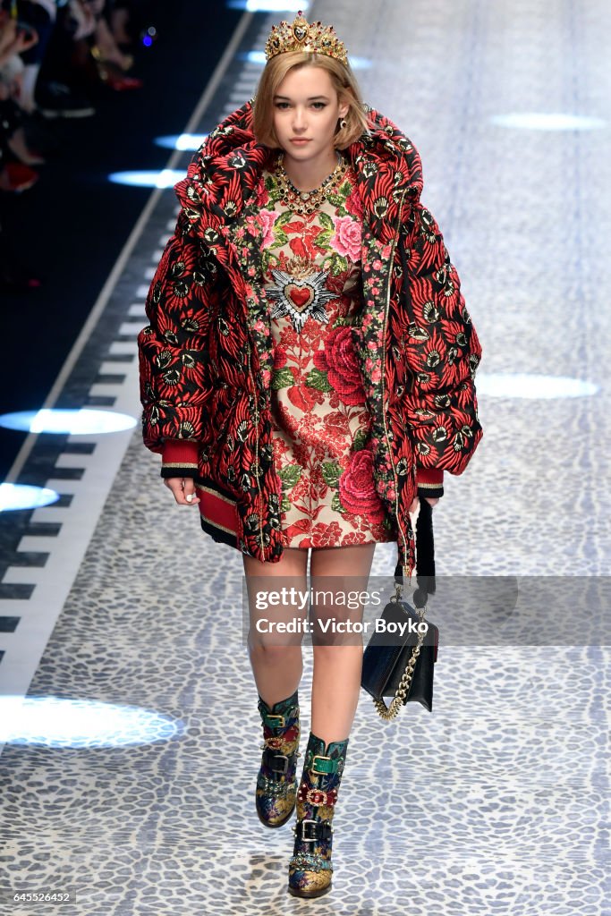 Dolce & Gabbana - Runway - Milan Fashion Week Fall/Winter 2017/18