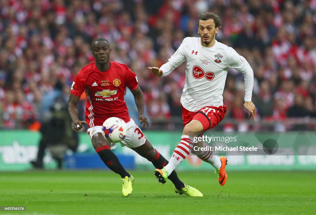 Manchester United v Southampton - EFL Cup Final