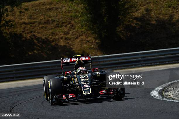 Pastor Maldonado, Lotus, F1 Team, formula 1 GP, Ungarn in Budapest,