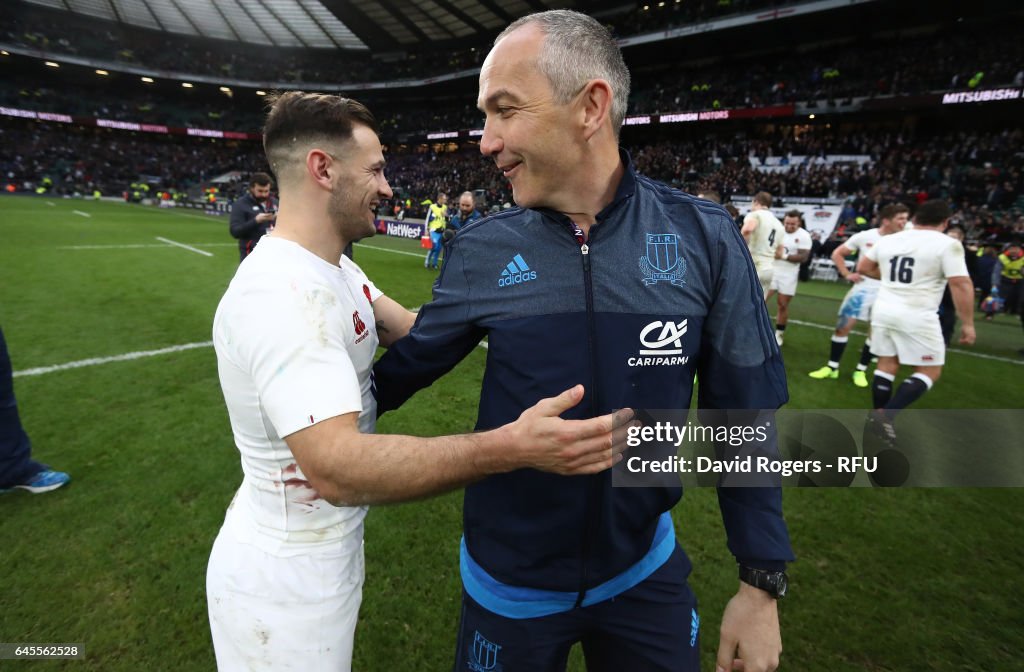 England v Italy - RBS Six Nations