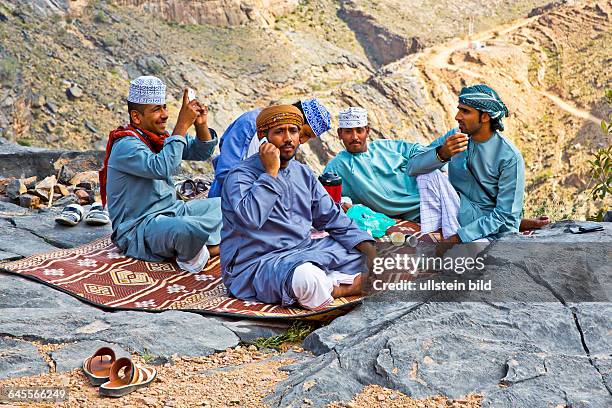 Oman, Sultanat Oman, Wadi Bani Awf , Al-Hadjar-Gebirge, Geologie, Arabien, Araber, arabisch, Arabische Halbinsel, Naher Osten, Mittlerer Osten,...