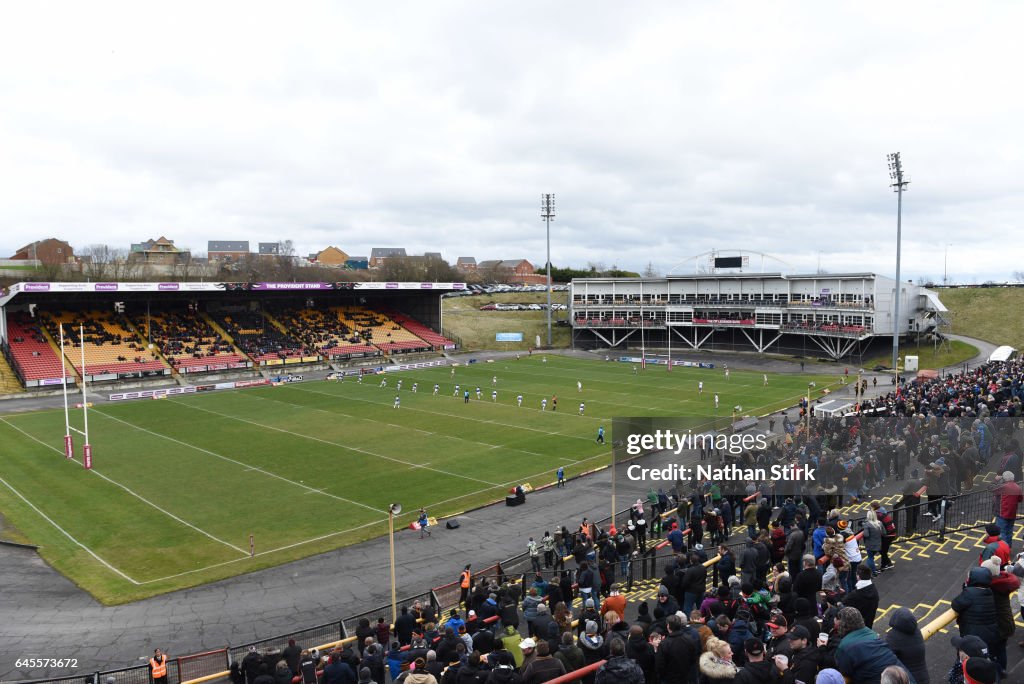 Bradford Bulls V Toulouse Olympique  - Kingstone Press Championship- Second Round