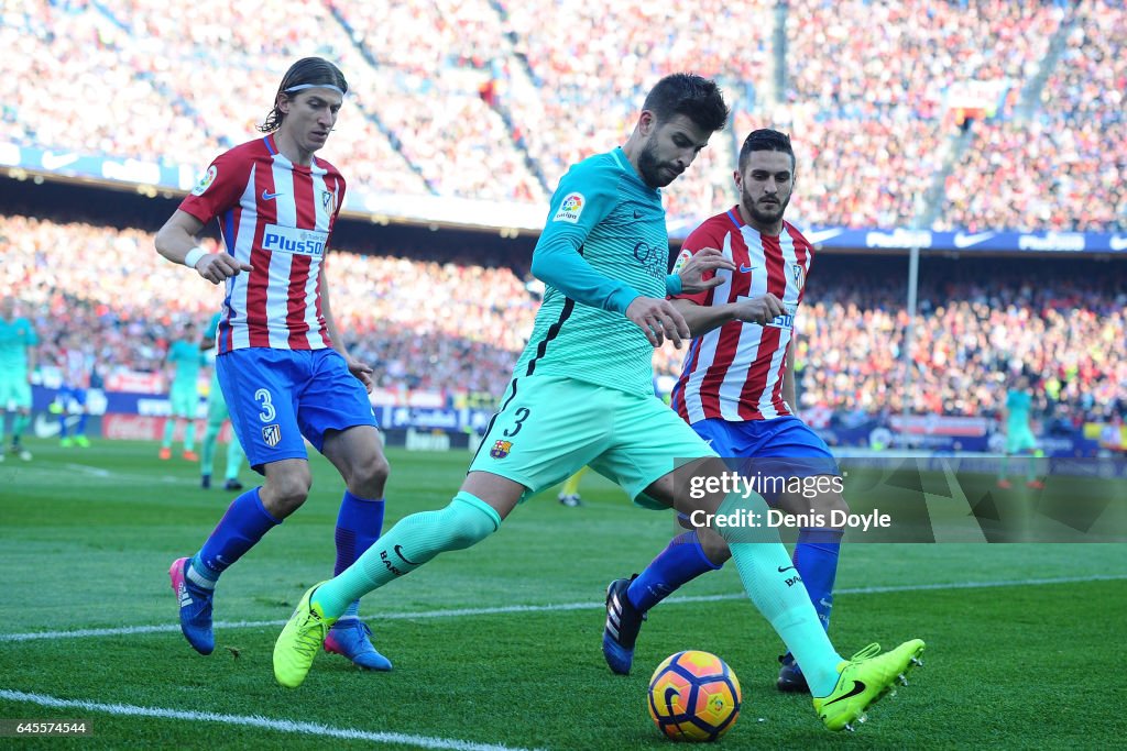 Club Atletico de Madrid v FC Barcelona - La Liga