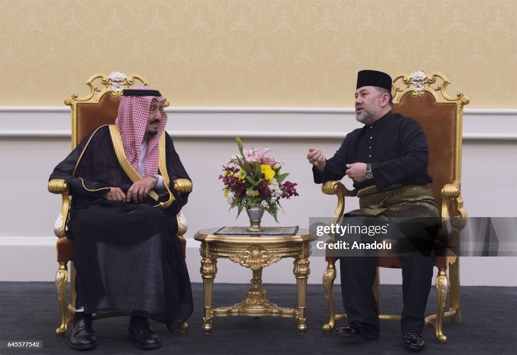 King of Saudi Arabia Salman bin Abdulaziz Al Saud in Malaysia