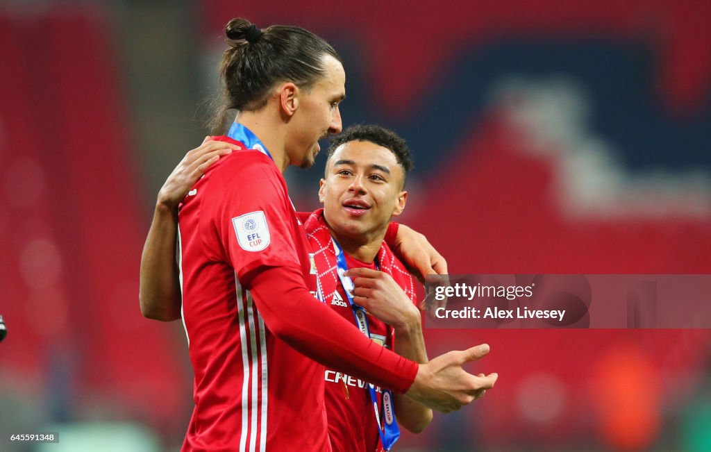 Manchester United v Southampton - EFL Cup Final