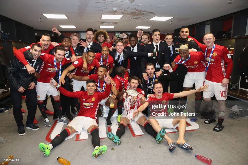 Manchester United v Southampton - EFL Cup Final