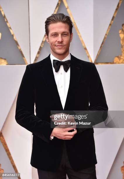 Actor Luke Bracey attends the 89th Annual Academy Awards at Hollywood & Highland Center on February 26, 2017 in Hollywood, California.