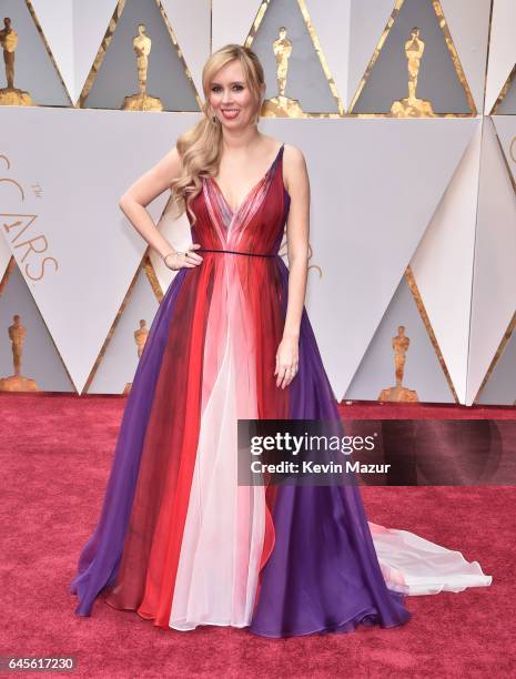 Screenwriter Allison Schroeder attends the 89th Annual Academy Awards at Hollywood & Highland Center on February 26, 2017 in Hollywood, California.