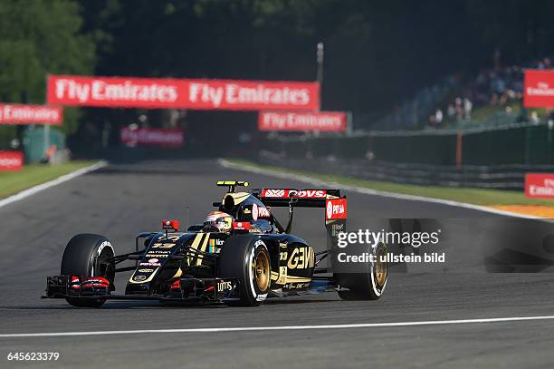 Pastor Maldonado, Lotus, F1 Team, formula 1 GP, Belgien in Spa,