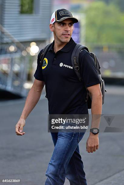 Pastor Maldonado, Lotus, F1 Team, formula 1 GP, Belgien in Spa,