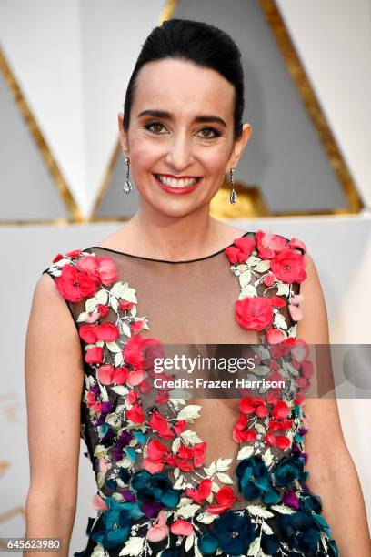 Producer Raphaela Neihausen attends the 89th Annual Academy Awards at Hollywood & Highland Center on February 26, 2017 in Hollywood, California.