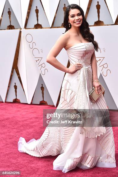 Actor Auli'i Cravalho attends the 89th Annual Academy Awards at... News ...