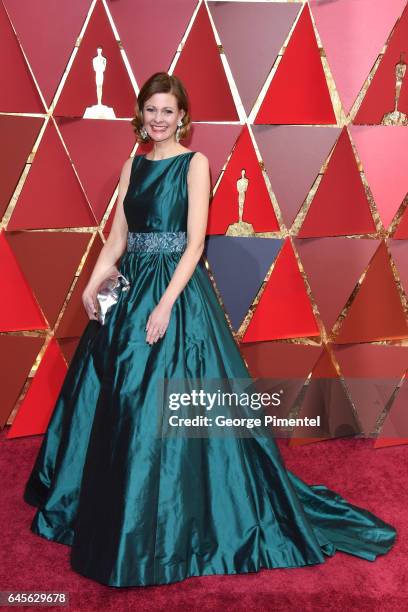 Make-up artist Eva von Bahrr attends the 89th Annual Academy Awards at Hollywood & Highland Center on February 26, 2017 in Hollywood, California.