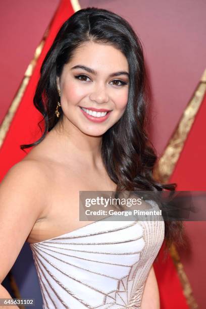 Actor Auli'i Cravalho attends the 89th Annual Academy Awards at Hollywood & Highland Center on February 26, 2017 in Hollywood, California.