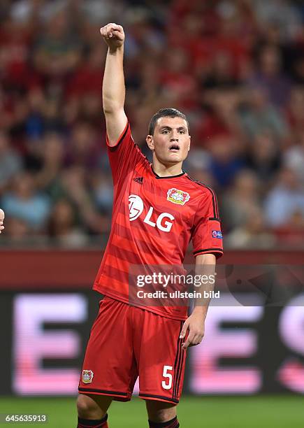 Fussball, Saison 2015/2016, Champions League Qualifikation,Bayer 04 Leverkusen - Lazio Rom 3:0,Kyriakos Papadopoulos