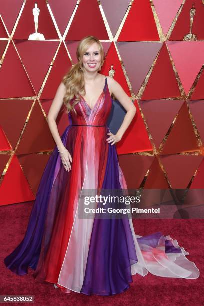 Screenwriter Allison Schroeder attends the 89th Annual Academy Awards at Hollywood & Highland Center on February 26, 2017 in Hollywood, California.