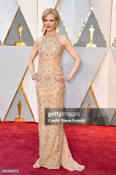 Actor Nicole Kidman attends the 89th Annual Academy Awards at Hollywood & Highland Center on February 26, 2017 in Hollywood, California.