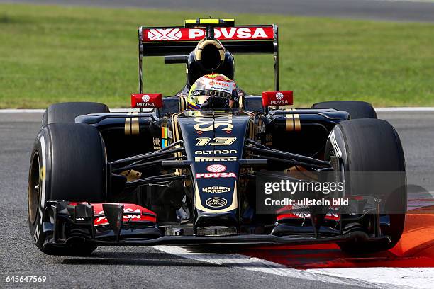 Pastor Maldonado, Lotus, F1 Team, formula 1 GP, Italien in Monza,