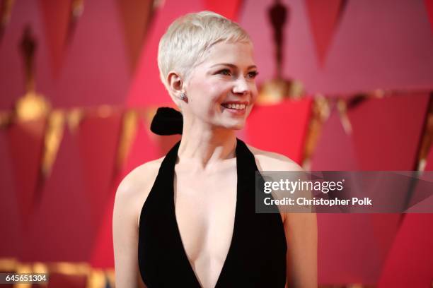 Actor Michelle Williams attends the 89th Annual Academy Awards at Hollywood & Highland Center on February 26, 2017 in Hollywood, California.