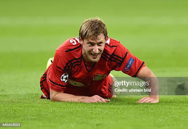 Fussball, Saison 2015/2016, Champions League Qualifikation,Bayer 04 Leverkusen - Lazio Rom 3:0,Stefan Kiessling, Stefan Kießling