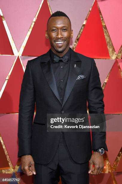 Actor Mahershala Ali attends the 89th Annual Academy Awards at Hollywood & Highland Center on February 26, 2017 in Hollywood, California.