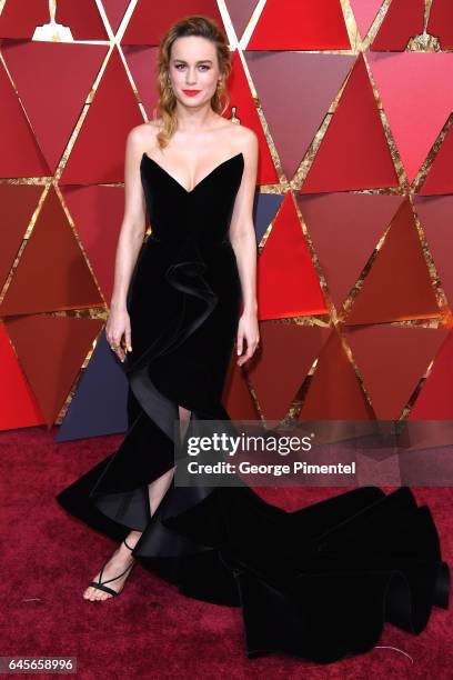 Actor Brie Larson attends the 89th Annual Academy Awards at Hollywood & Highland Center on February 26, 2017 in Hollywood, California.
