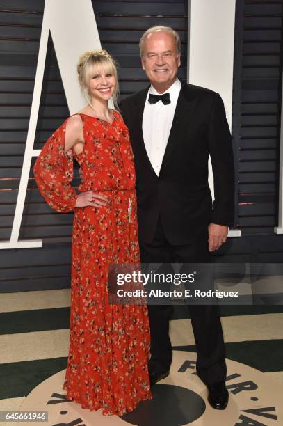 Actor Kelsey Grammer and producer Kayte Walsh attend the 2017 Vanity Fair Oscar Party hosted by Graydon Carter at Wallis Annenberg Center for the...