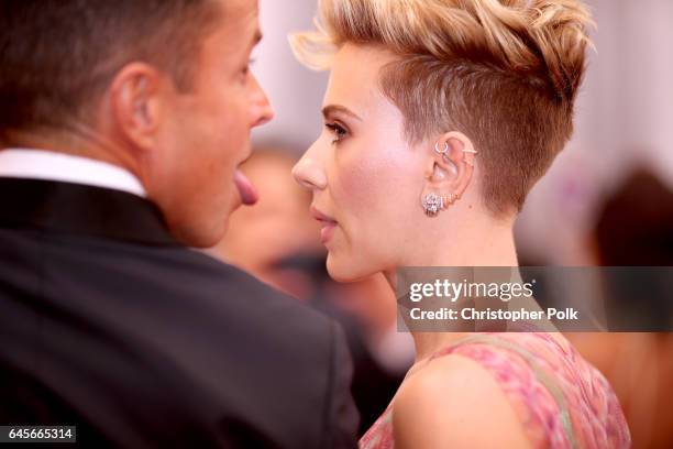 Actor Scarlett Johansson attends the 89th Annual Academy Awards at Hollywood & Highland Center on February 26, 2017 in Hollywood, California.