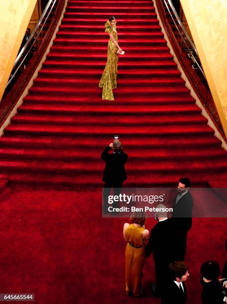 Actor Blanca Blanco attends the 89th Annual Academy Awards at Hollywood & Highland Center on February 26, 2017 in Hollywood, California.