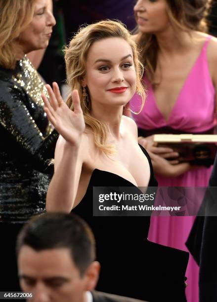 Actor Brie Larson attends the 89th Annual Academy Awards at Hollywood & Highland Center on February 26, 2017 in Hollywood, California.