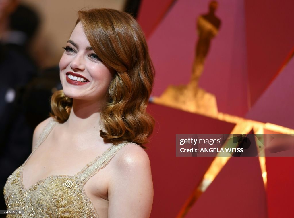 TOPSHOT-US-OSCARS-ARRIVALS