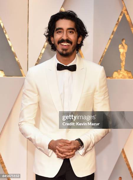 Actor Dev Patel attends the 89th Annual Academy Awards at Hollywood & Highland Center on February 26, 2017 in Hollywood, California.