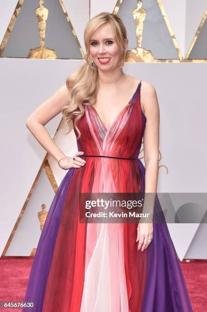 Screenwriter Allison Schroeder attends the 89th Annual Academy Awards at Hollywood & Highland Center on February 26, 2017 in Hollywood, California.