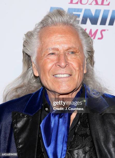 Designer Peter Nygard attends The 27th Annual Night Of 100 Stars Black Tie Dinner Viewing Gala at the Beverly Hilton Hotel on February 26, 2017 in...