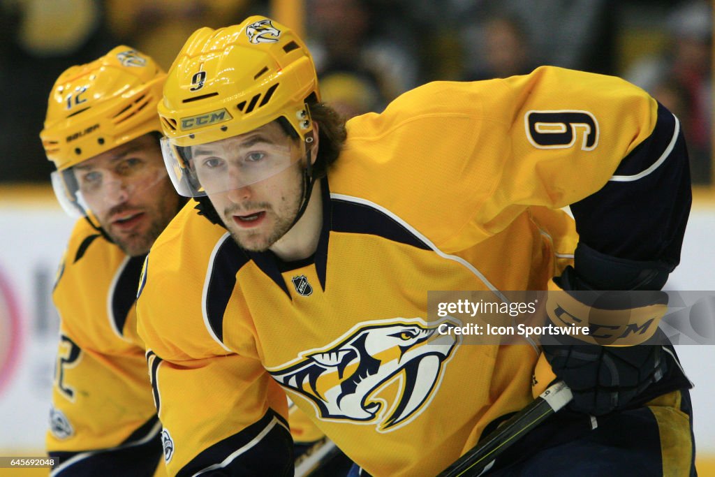 NHL: FEB 26 Oilers at Predators