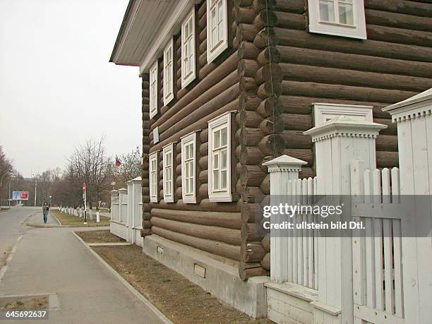 Russland, Wologda, Maria-Uljanowa-Str. 33, Museum ?Wologdaer Verbannung?, in diesem Haus wohnte vom Dezember 1911 bis Februar 1912 in der Verbannung...