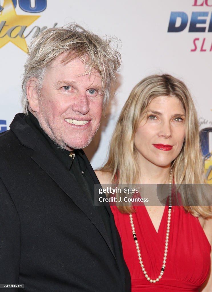 Actor Gary Busey and Steffanie Sampson Busey attend The 27th Annual