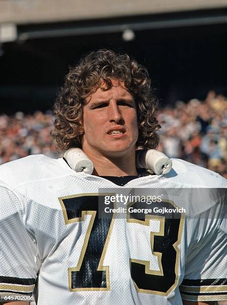 Joe Campbell Rip Defensive lineman Joe Campbell of the New Orleans Saints looks on ...