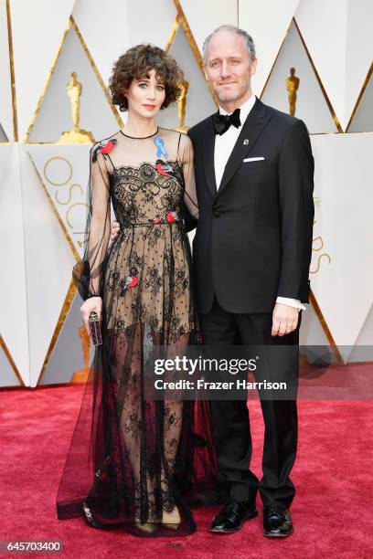 Director Miranda July and Producer Mike Mills attend the 89th Annual Academy Awards at Hollywood & Highland Center on February 26, 2017 in Hollywood,...