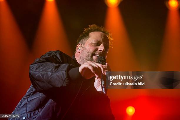 Die deutsche Band "Die Fantastischen Vier" treten im Rahmen Ihrer "Rekord" Tour in der restlos ausverkauften Saarlandhalle auf.