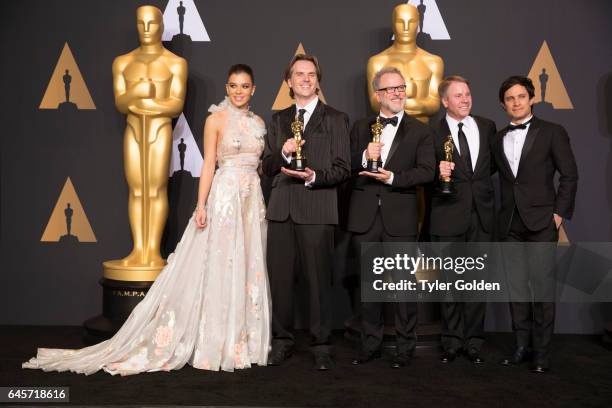 The 89th Oscars broadcasts live on Oscar SUNDAY, FEBRUARY 26 on the Disney General Entertainment Content via Getty Images Television Network. HAIILEE...