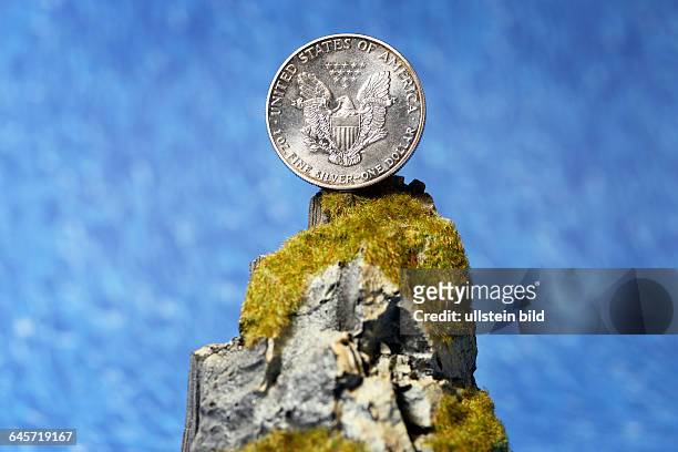 Silberdollar auf Klippe, Fiskalklippe