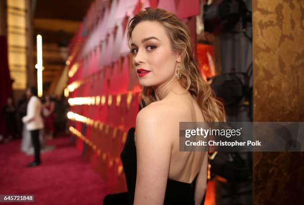 Actor Brie Larson attends the 89th Annual Academy Awards at Hollywood & Highland Center on February 26, 2017 in Hollywood, California.