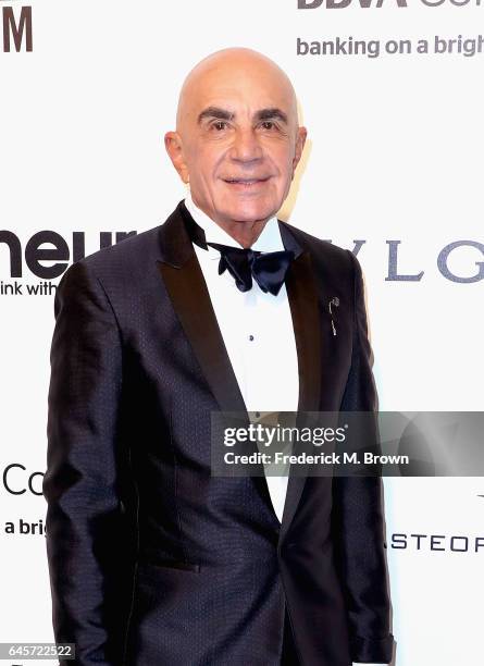 Atorney Robert Shapiro attends the 25th Annual Elton John AIDS Foundation's Academy Awards Viewing Party at The City of West Hollywood Park on...