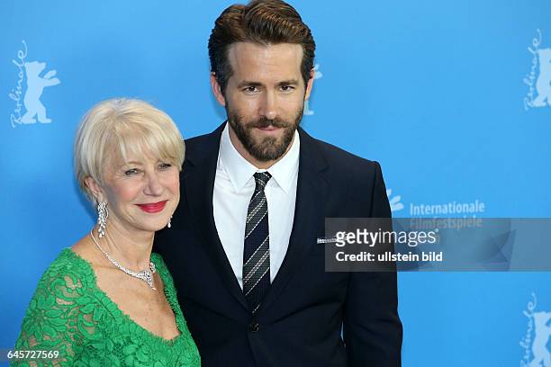 Und Photocall Woman in Gold - Director Simon Curtis - Actress Helen Mirren - Actor Ryan Reynolds - Actor Daniel Brühl - Actor Max Irons