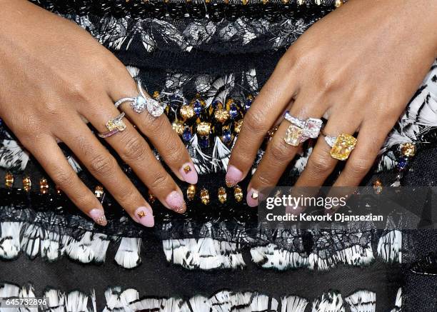 Actor Janelle Monae attends the 89th Annual Academy Awards at Hollywood & Highland Center on February 26, 2017 in Hollywood, California.