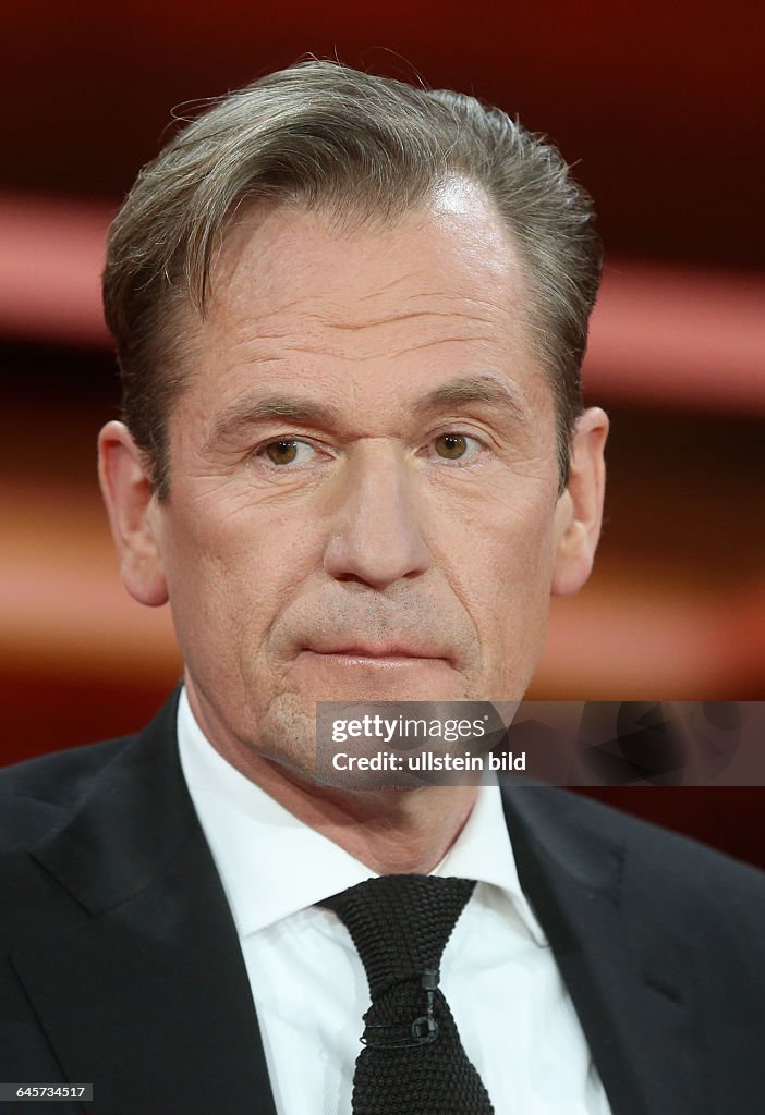Dr. Mathias Doepfner in der ARD-Talkshow