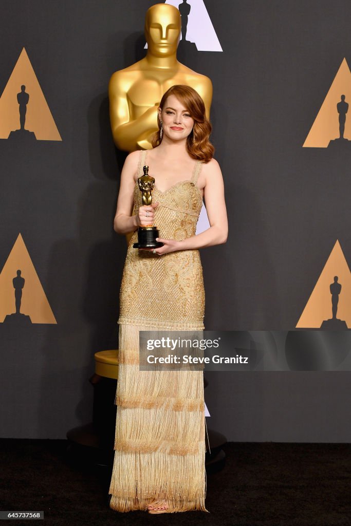 89th Annual Academy Awards - Press Room