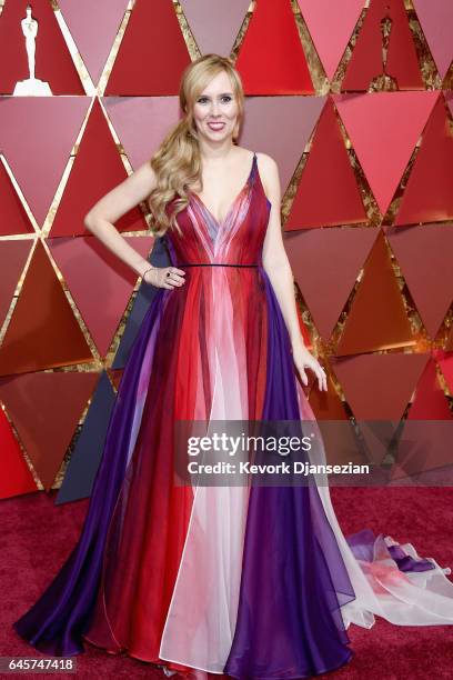 Screenwriter Allison Schroeder attends the 89th Annual Academy Awards at Hollywood & Highland Center on February 26, 2017 in Hollywood, California.